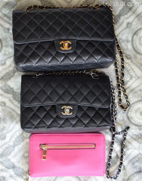 chanel small flap vs medium|Chanel classic flap small price.